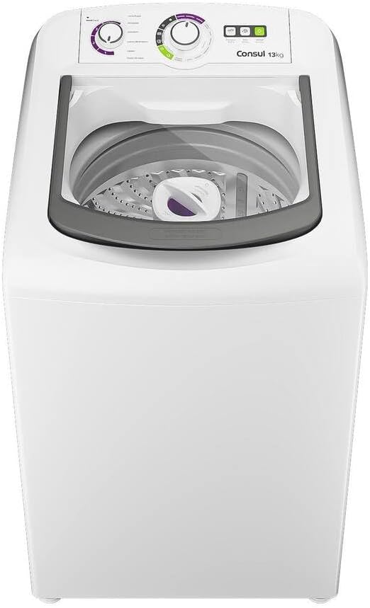 Máquina de Lavar 13Kg Branca Consul com Dosagem Econômica - Cwh13Ab 110V