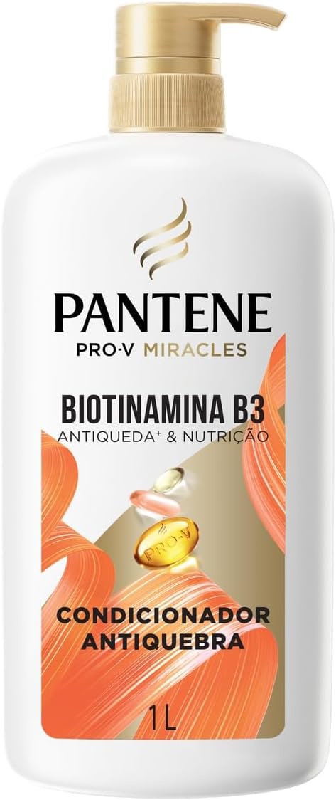 Pantene Pro-V Condicionador Biotinamina B3 Antiqueda e Nutrição 1 L