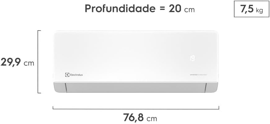 Mostra a aplicação prática do ar-condicionado no dia a dia e ajuda o leitor a imaginar o equipamento no próprio quarto ou sala.