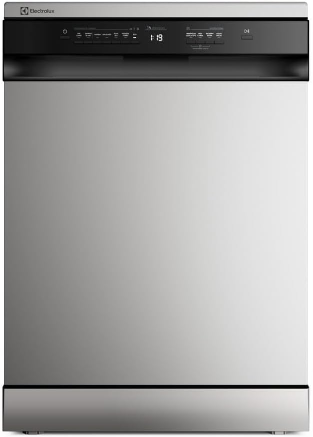 Lava-Louças Electrolux 14 Serviços Inox com Programa Lava e Seca 220V Ls14E