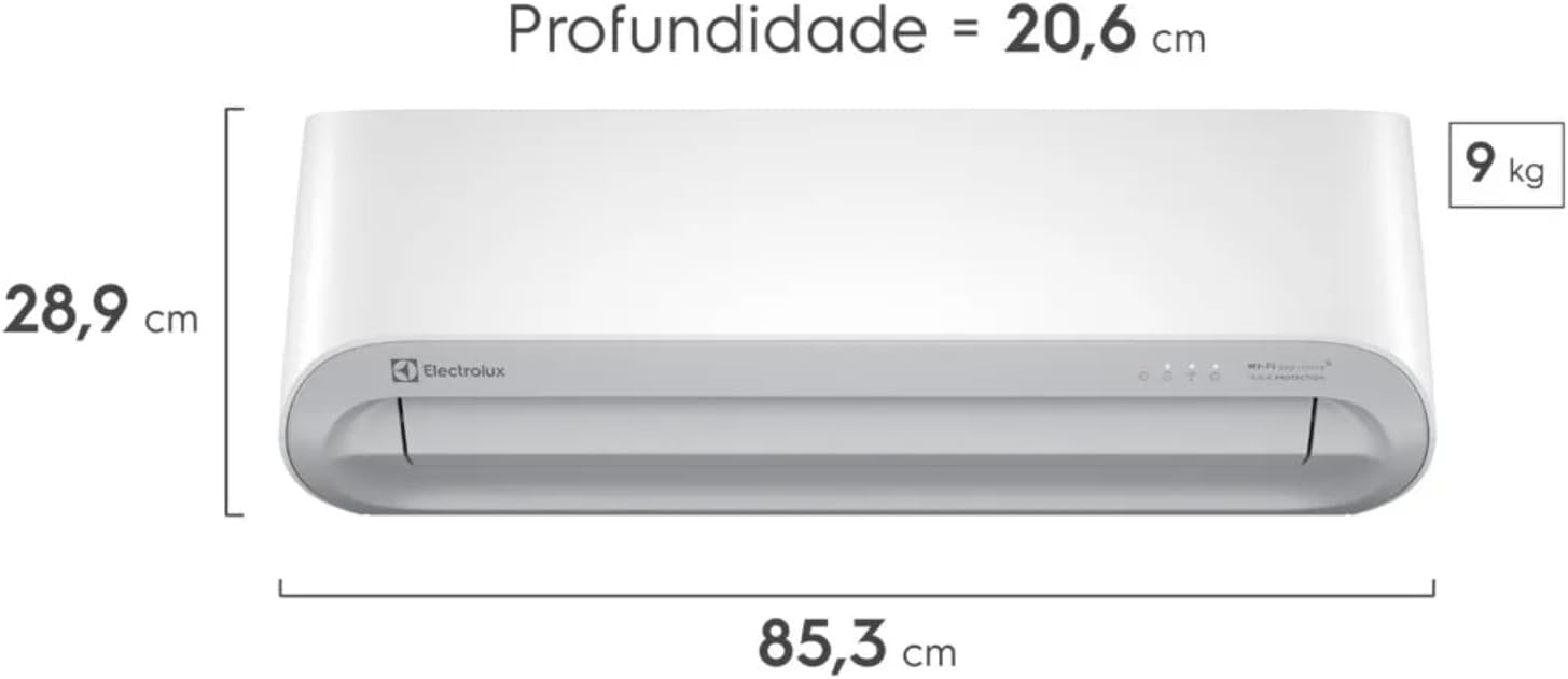 Ajuda a destacar o visual moderno e a sensação de integração com o ambiente, reforçando o apelo do Color Adapt.