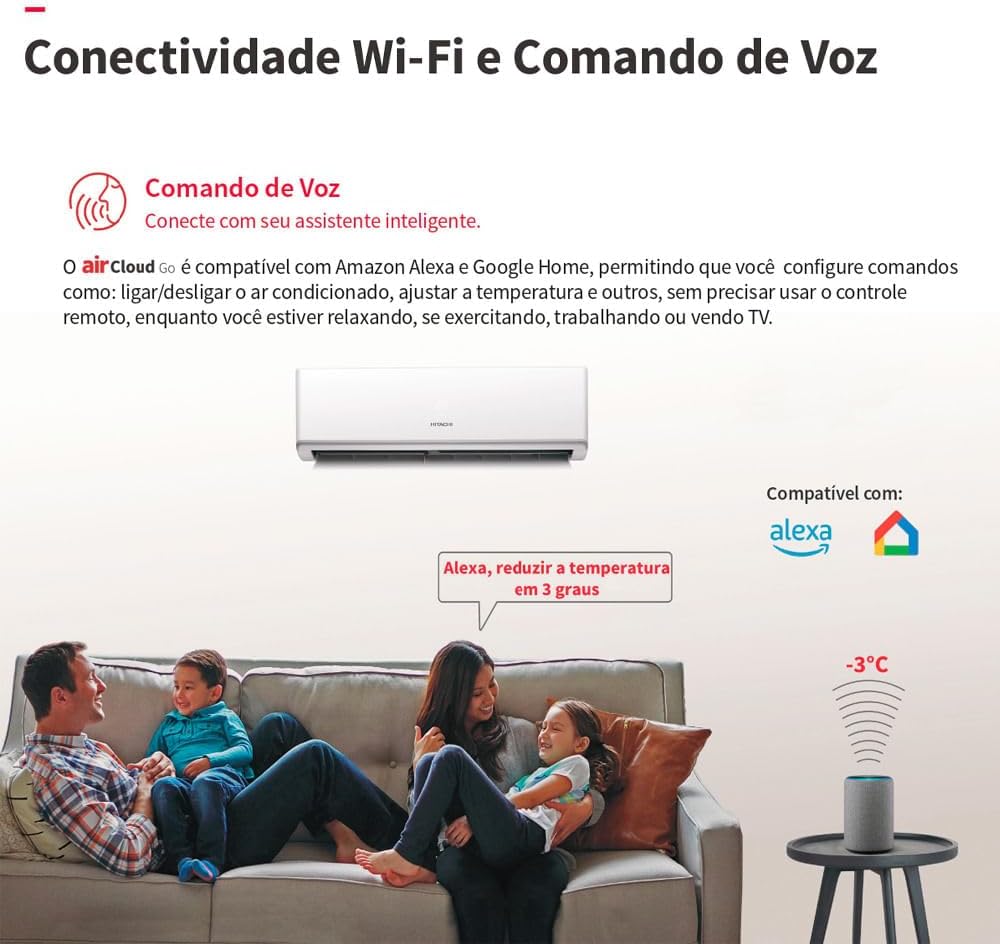 Conecta o produto ao uso real no quarto ou sala, reforçando sensação de climatização e praticidade no dia a dia.