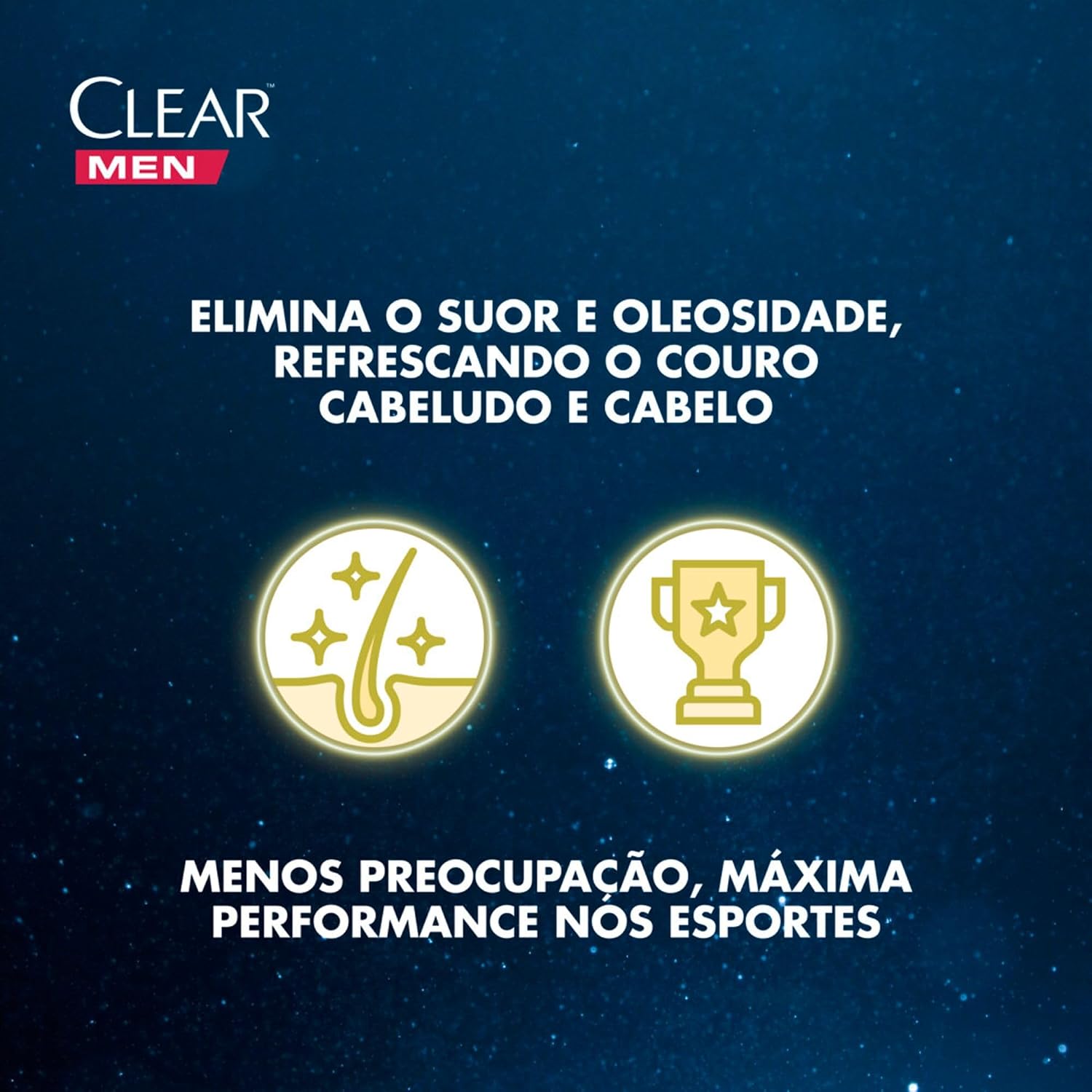Pode ajudar a evidenciar os diferenciais como carvão ativado, mentol e ação anticaspa/limpeza profunda.