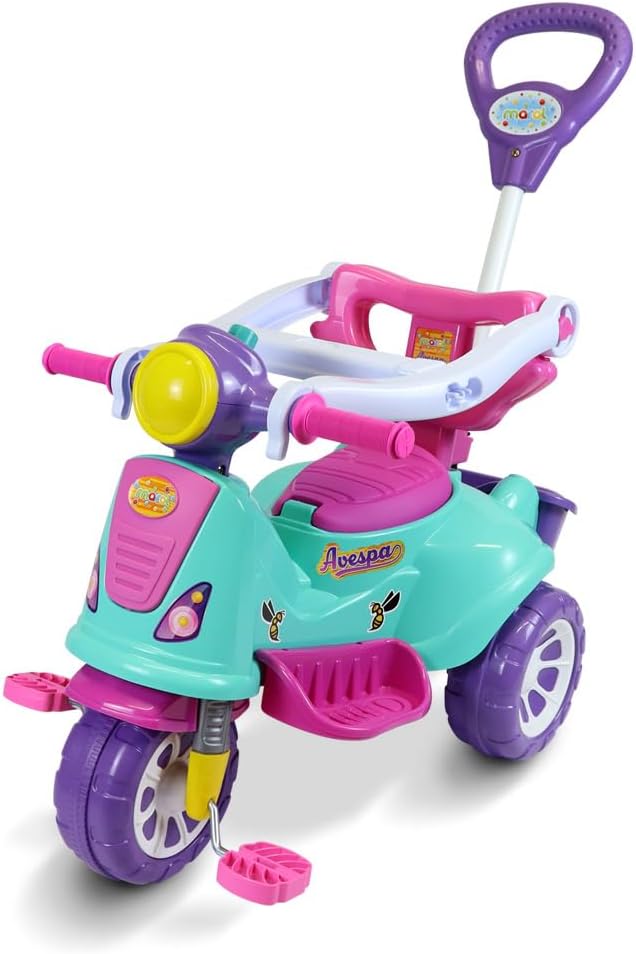 Triciclo Avespa Maral Pink