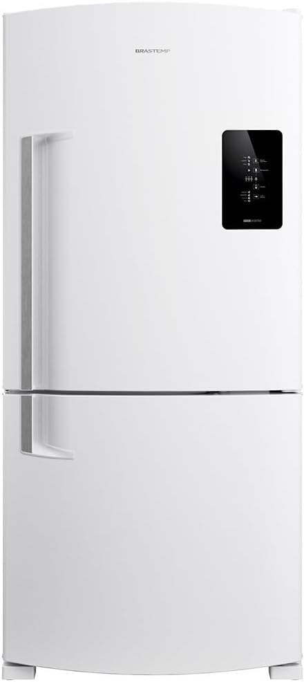 Design geral, cor branca, proporção e presença visual do produto na cozinha.