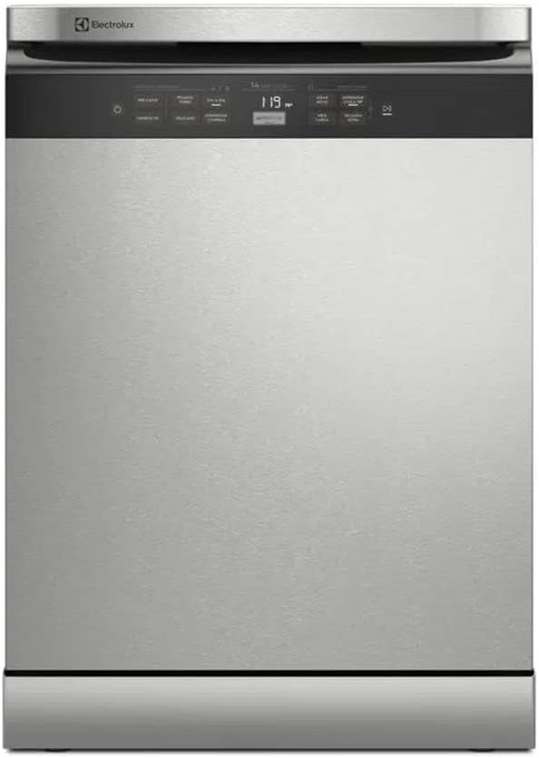Lava-Louças Electrolux 14 Serviços Inox com Função Higienizar Compras (Ll14X) - 127V