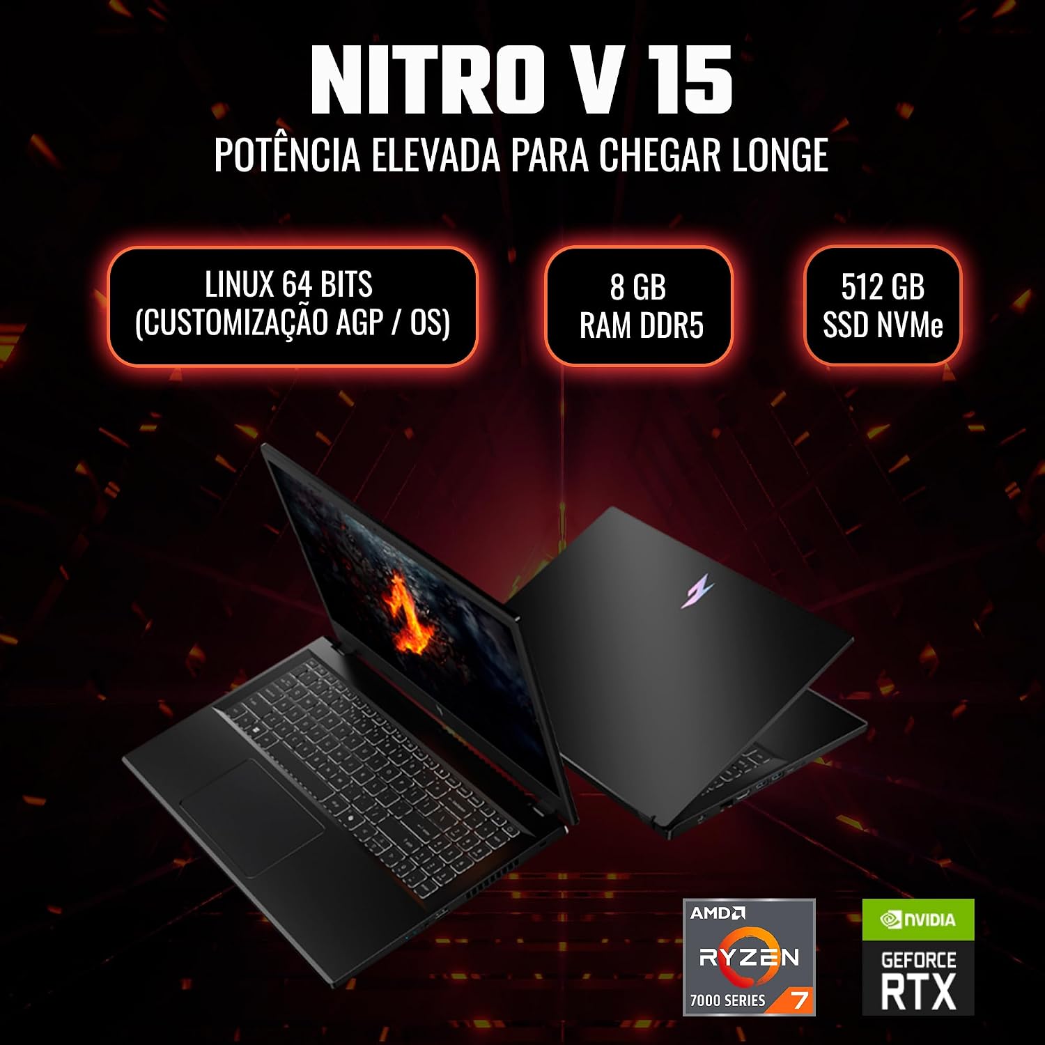 Destaca construção, portabilidade e possibilidade de conectividade física do equipamento.