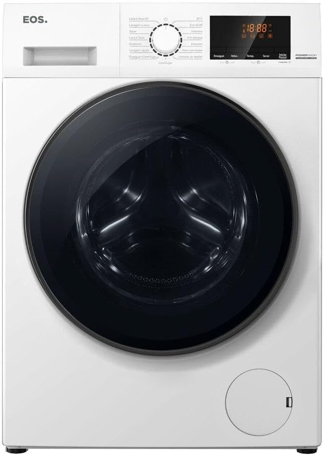 Lava e Seca Eos 10,1Kg Power Wash Branco Elr2107Lsb 220V