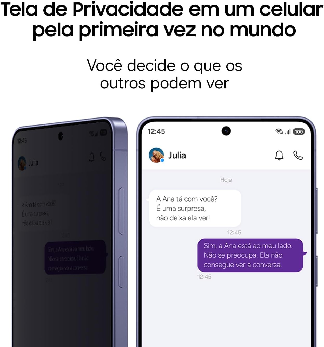 Reforça a proposta de uso no dia a dia, com foco em praticidade e tecnologia.