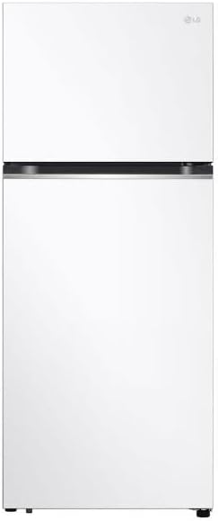 LG Geladeira 375L Frost Free Compressor Inverter Duplex Branca com Linearcooling 2 Portas Gn-B372Pqw