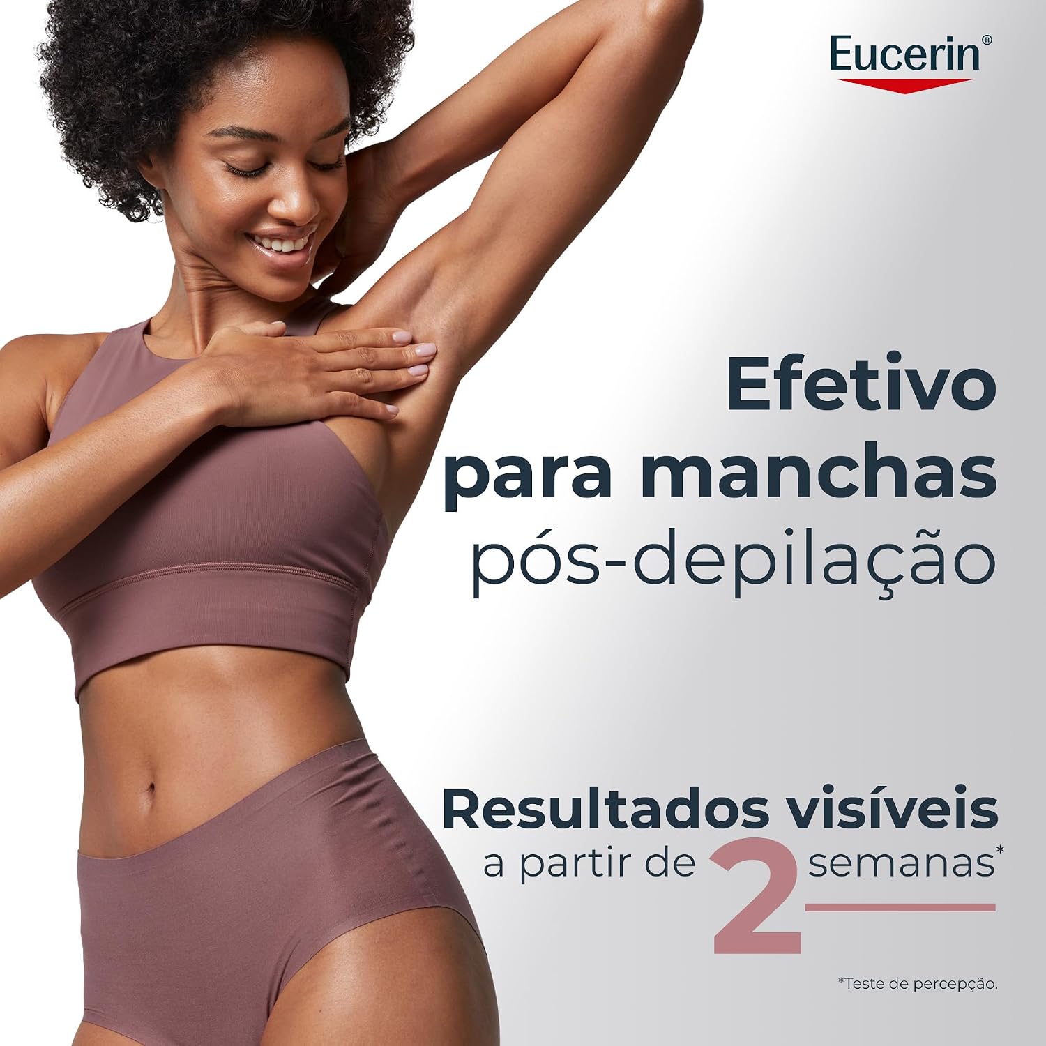 Apresentar o formato do recipiente e reforçar a identidade do sérum corporal.