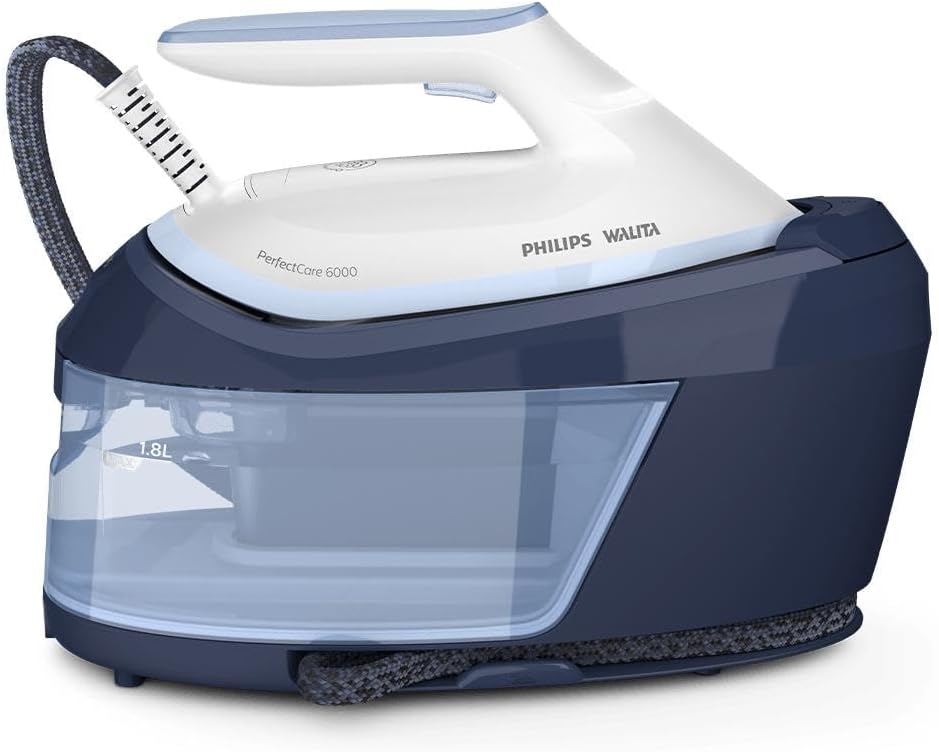 Ferro de Passar Perfectcare Série 6000 Philips Walita Azul 1800W, 110V - Psg6026/22