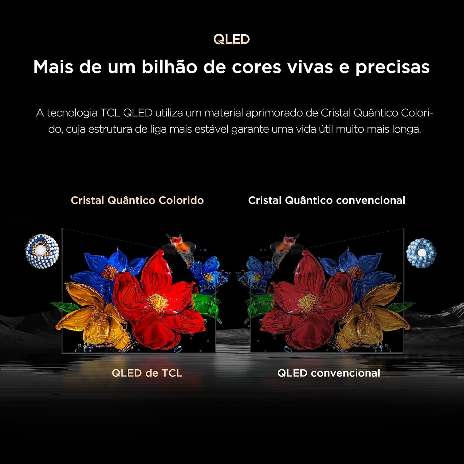 Ajuda a destacar o acabamento slim e a facilidade de integração em parede ou rack.