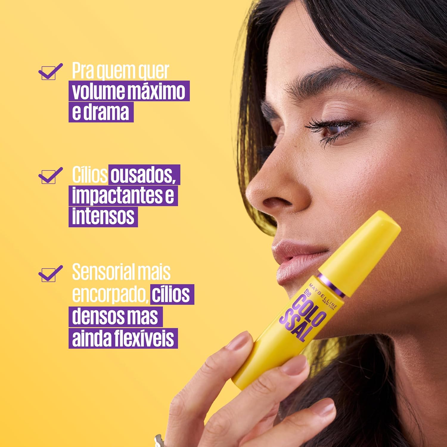 Destaca o funcionamento do mega pincel ou o efeito de separação e curvatura dos fios.