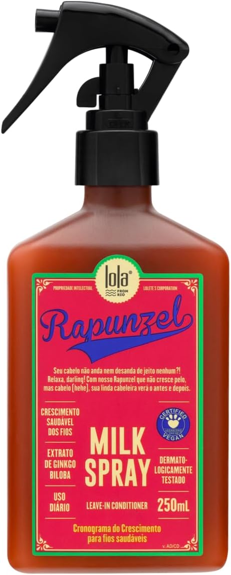 Rapunzel Milk Leave-In Spray 250Ml , Lola Cosmetics