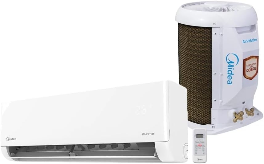 Destaca o design do aparelho e a aparência geral do modelo, útil para o leitor identificar rapidamente o produto anunciado.
