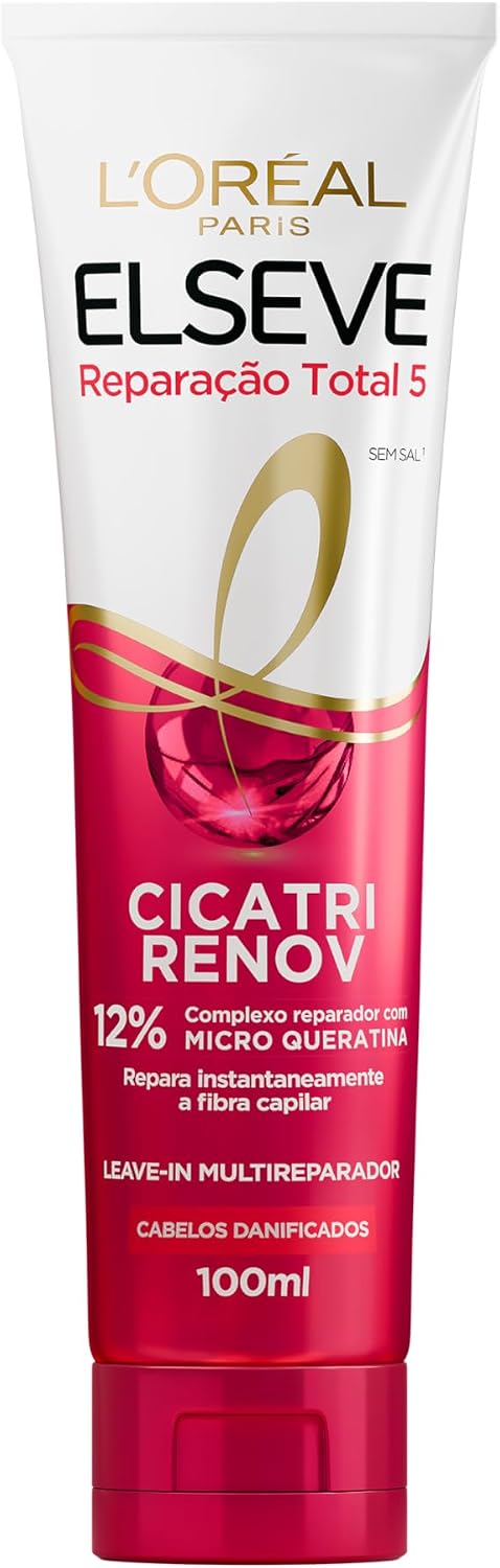 Mostra claramente o produto, o formato em tubo e o posicionamento da marca, ajudando na identificação imediata.