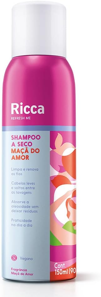 Ricca Shampoo a Seco Maçã do Amor 150Ml