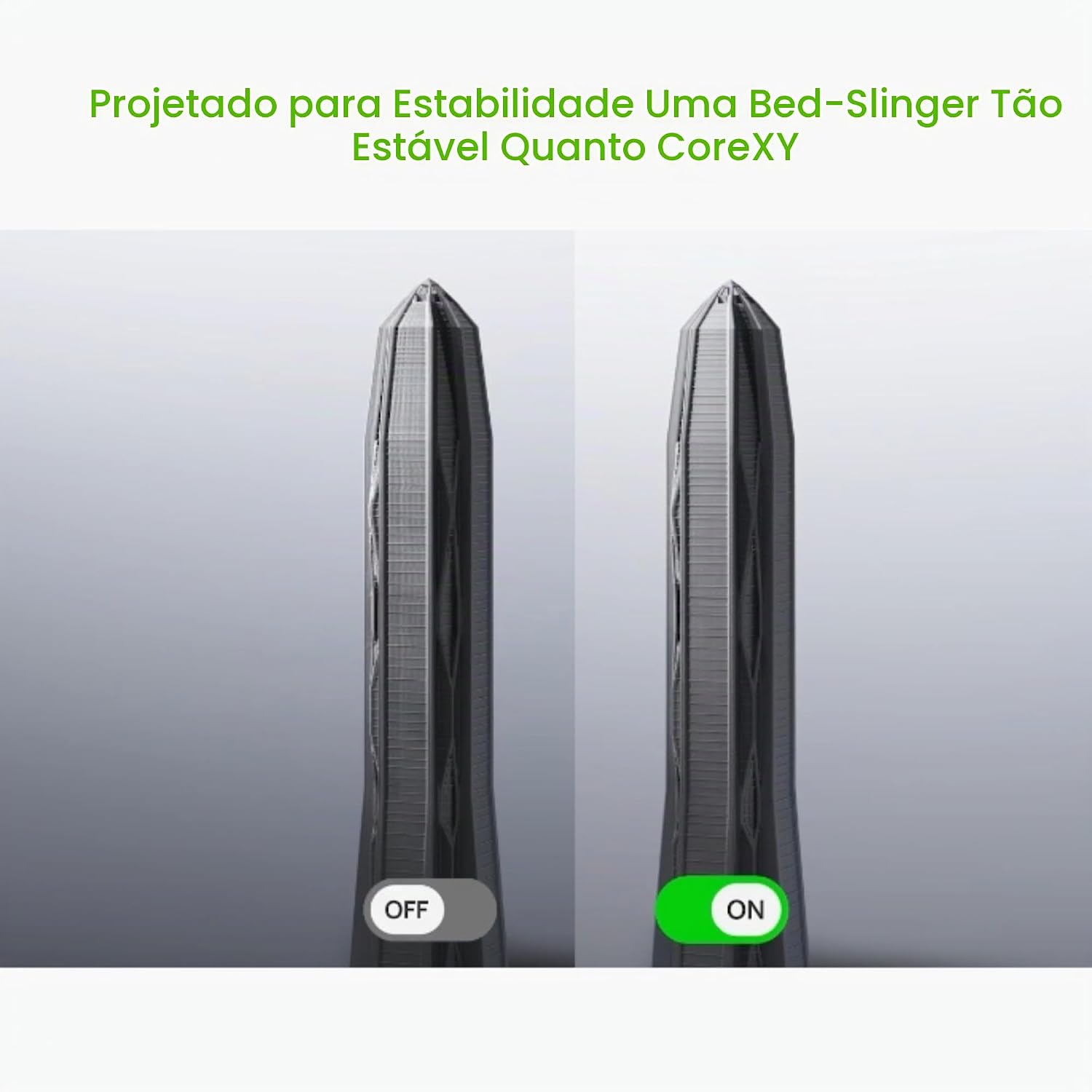 Ajuda a comunicar porte físico, organização interna e espaço que o equipamento ocupa na bancada.