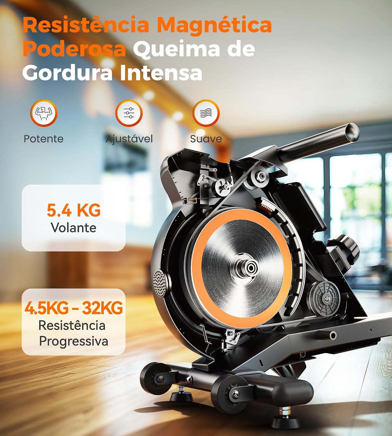 Ajuda a avaliar ergonomia, comprimento útil e percepção de estabilidade do equipamento.