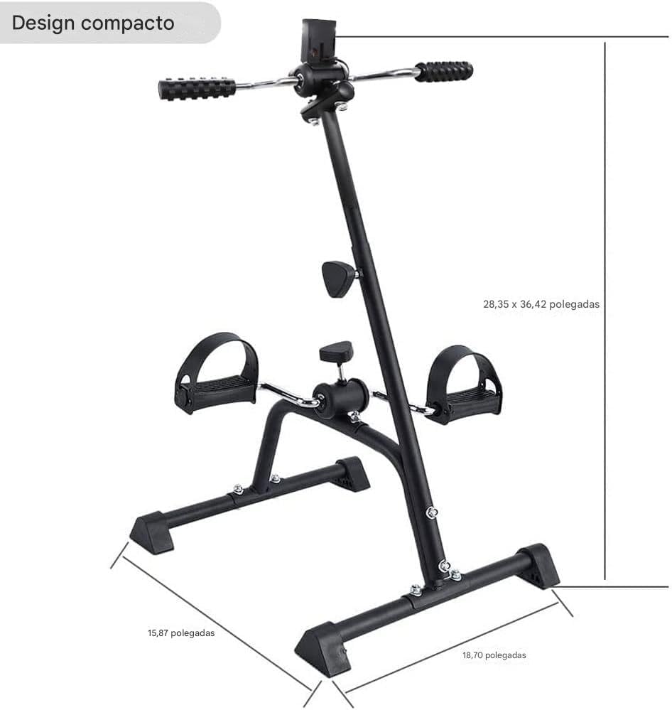 Ajuda a entender a ergonomia, a estabilidade e o desenho estrutural do equipamento.