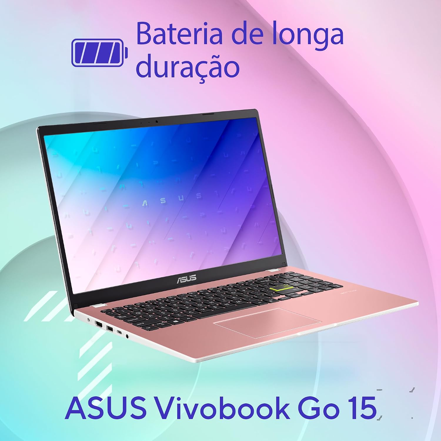 Serve para demonstrar construção, teclado, tela ou algum recurso prático do aparelho.