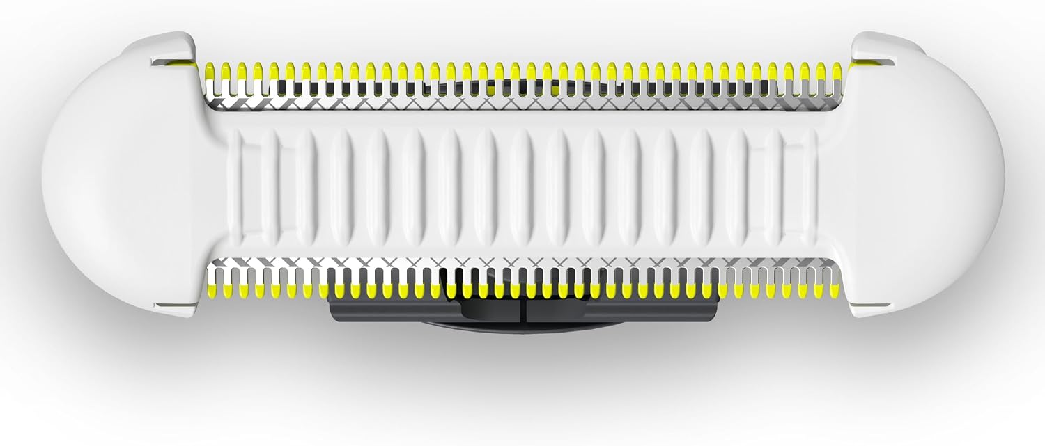Mostra a identidade visual do produto e ajuda a destacar que se trata de uma lâmina de reposição original Philips OneBlade.