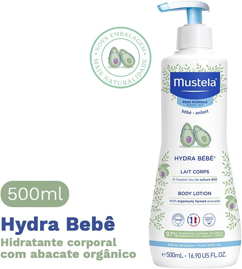 Ajuda a destacar praticidade de uso e o formato econômico de 500 ml.