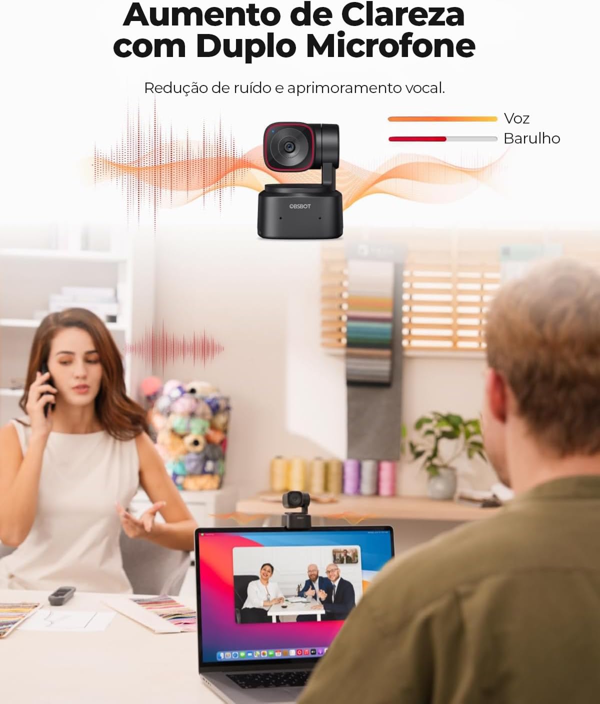 Destaca praticidade de uso no dia a dia e integração com computador.