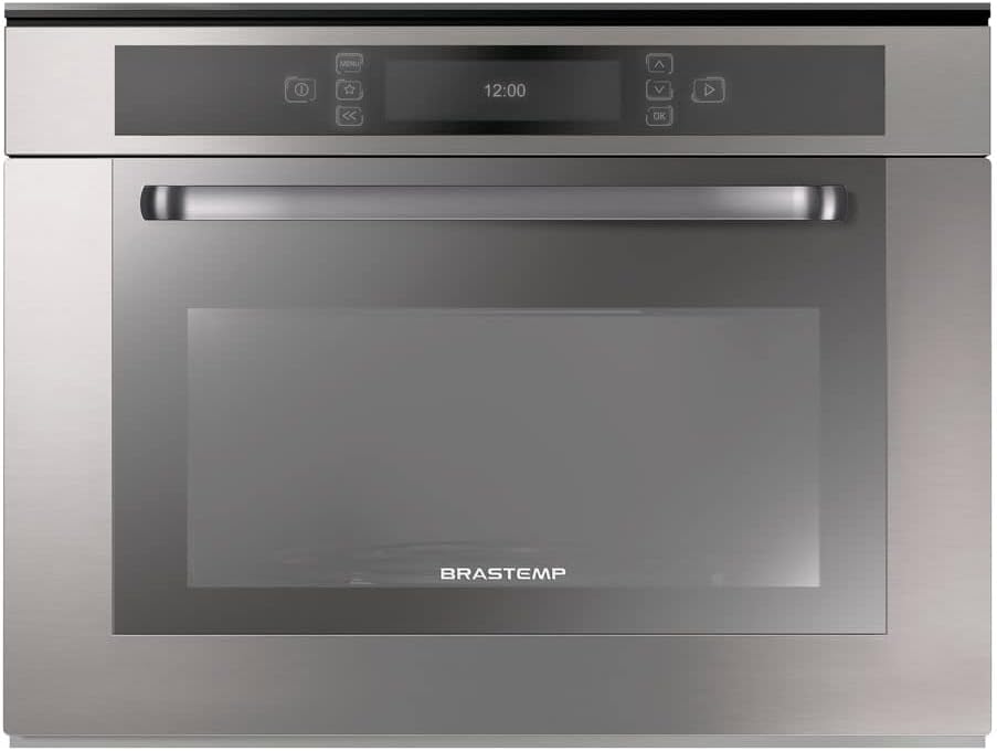 Micro-Ondas de Embutir Brastemp 40L Inox Bmo40Ar 220V