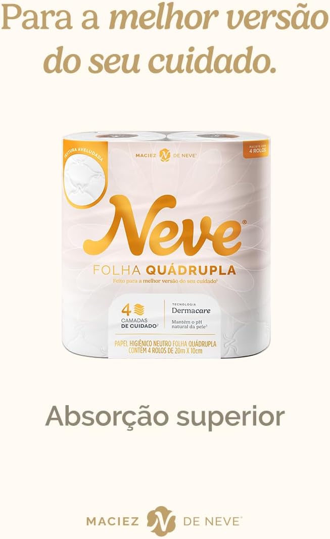 Enfatiza os benefícios percebidos no uso real, como maciez, conforto e sensação de proteção.