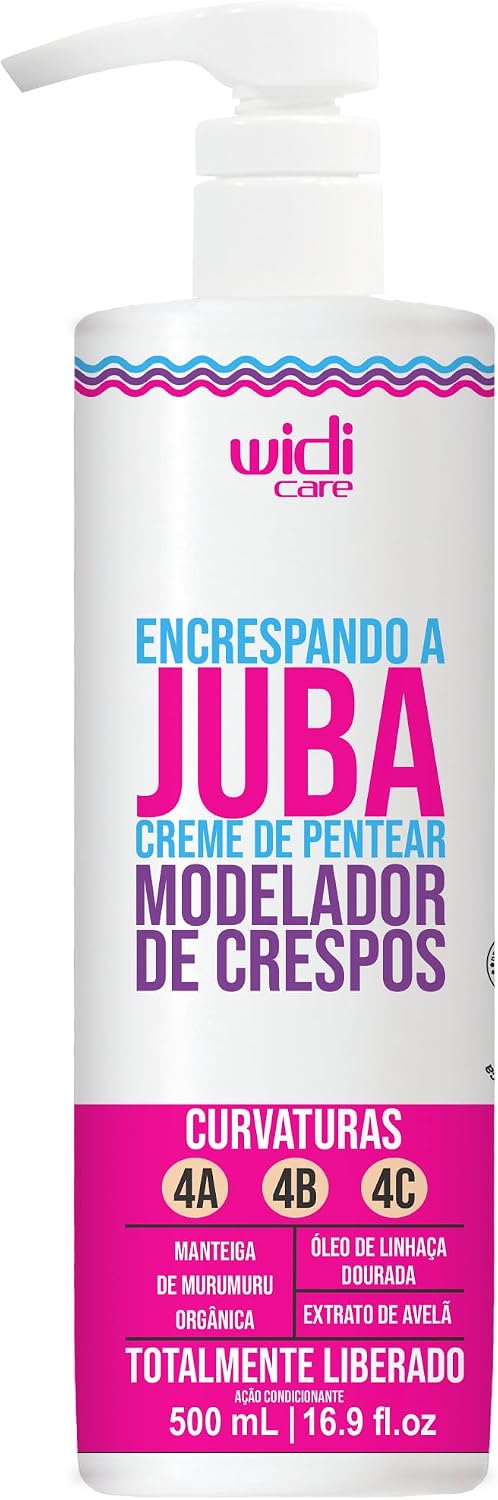 Widicare Encrespando a Juba Creme de Pentear