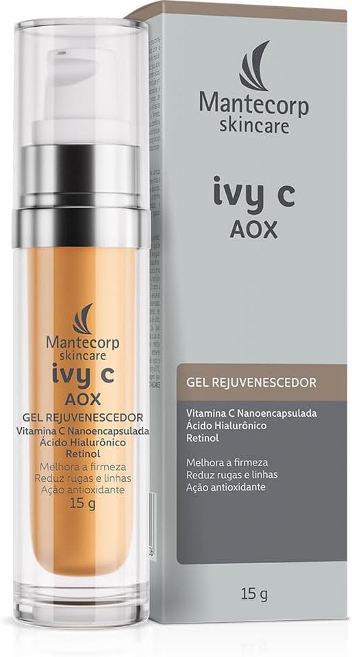 Destaca a identidade visual do produto, o formato compacto de 15g e a proposta de tratamento facial anti-idade.
