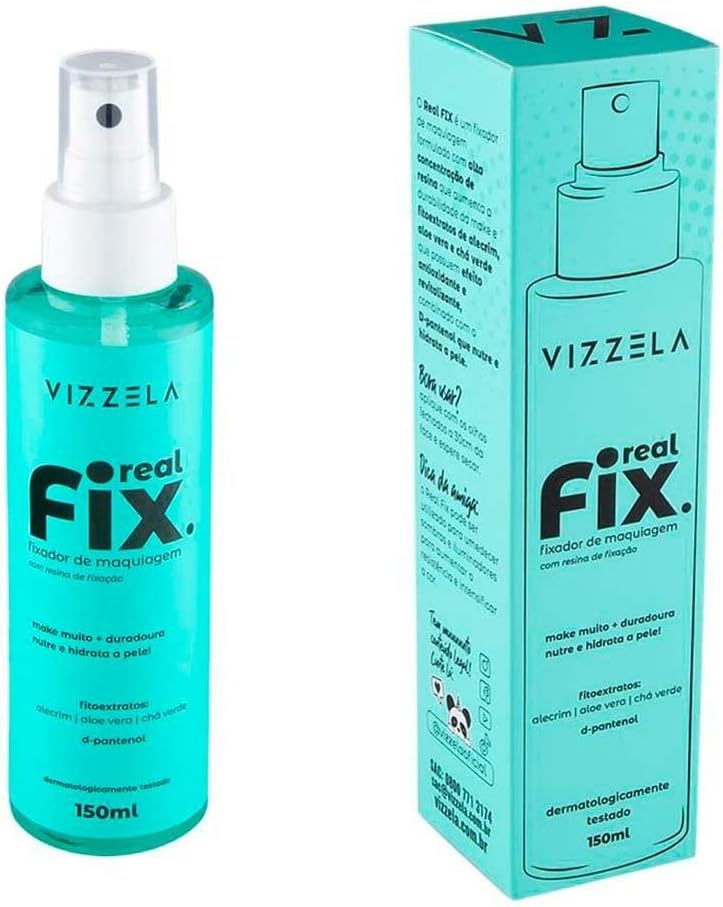 Destaca a apresentação física do produto, volume de 150 ml e facilidade de aplicação em spray.