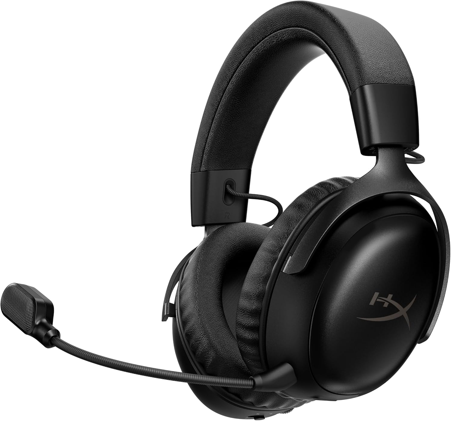 Apresenta a identidade visual do produto, o acabamento geral e o formato over-ear, ajudando na primeira impressão de compra.