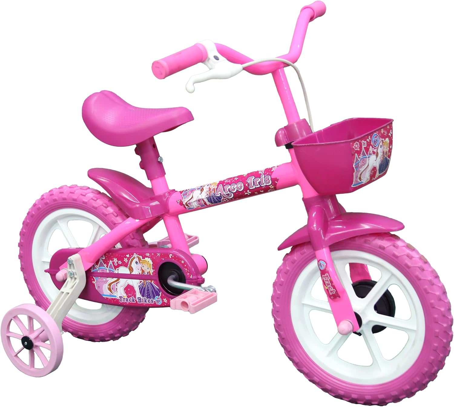 Tk3 Track Bicicleta Infantil Aro 12 Arco-Íris