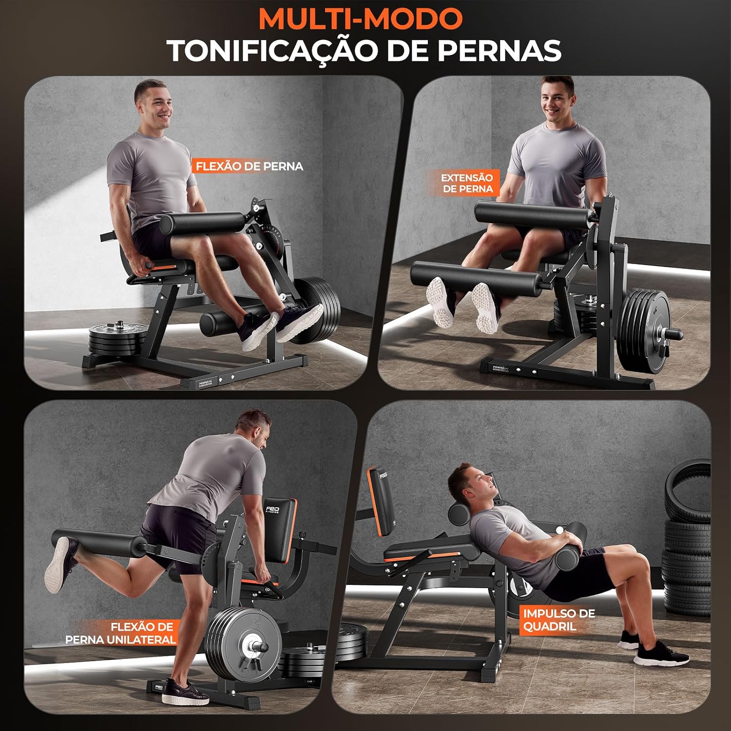 Ajuda a entender a ergonomia, a proposta de exercício e como a máquina funciona na prática.