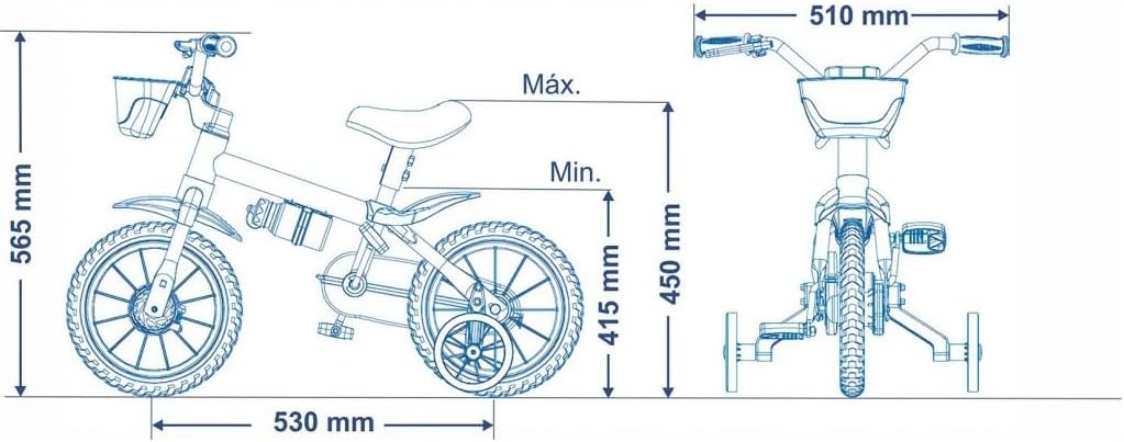 Ajuda a comunicar a experiência real de uso e como a bicicleta fica pronta após a montagem.