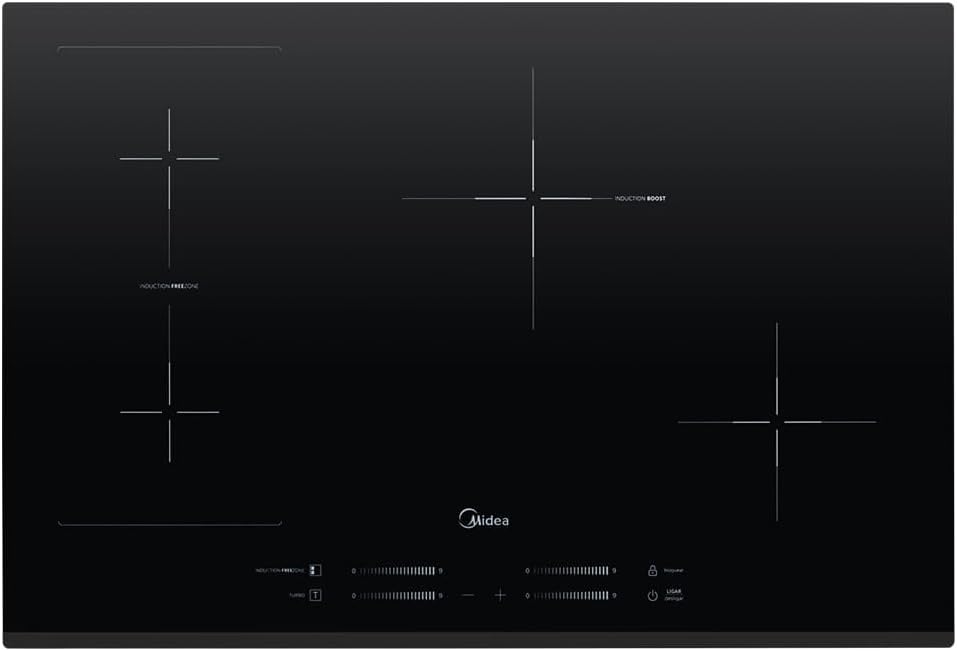 Cooktop 4 Bocas de Indução 77Cm Freezone Even Pro