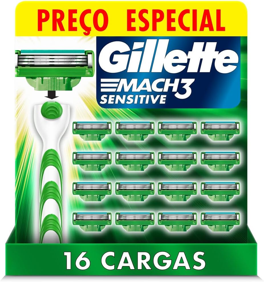 Serve para identificar rapidamente o produto, a versão Sensitive e o tamanho do pacote.
