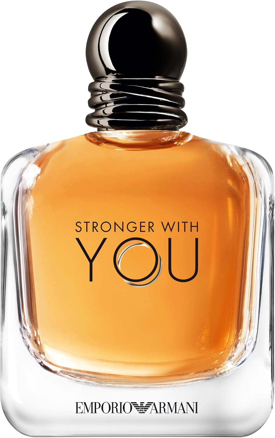 Mostra a embalagem oficial e ajuda a reforçar a identidade da linha Armani Beauty e o formato de 100 ml.