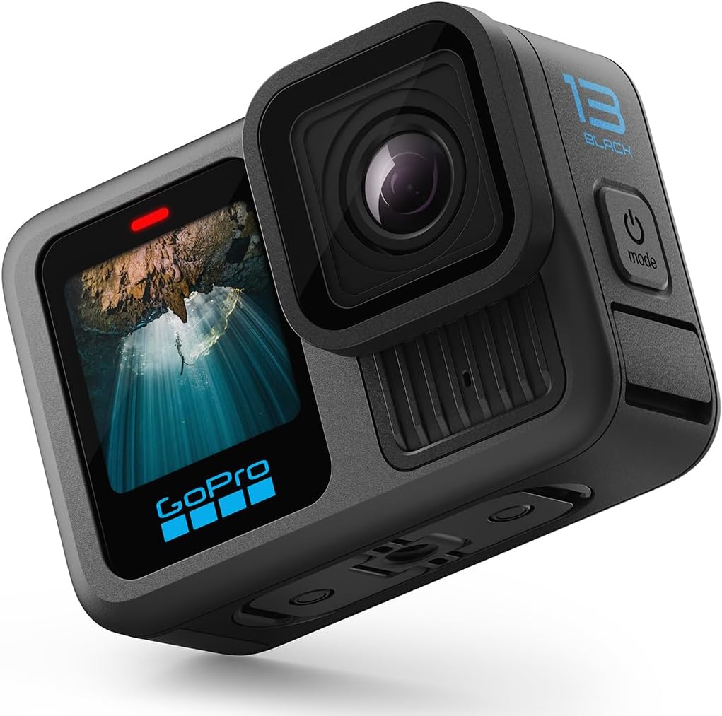 Mostra a vocação da GoPro para captura em movimento e ambientes externos.