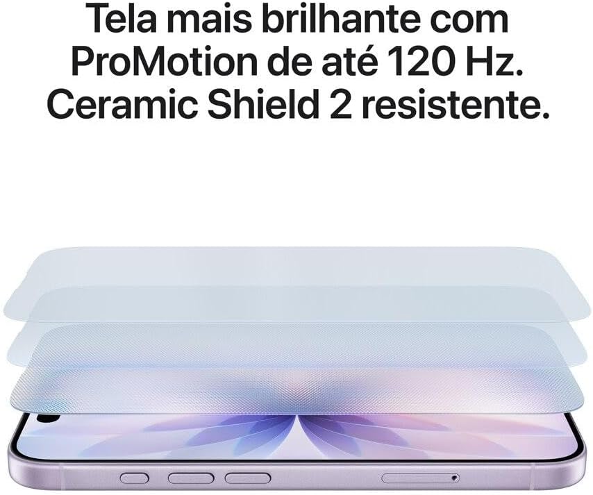 Ajuda a observar proporções do aparelho e algum aspecto técnico do design.