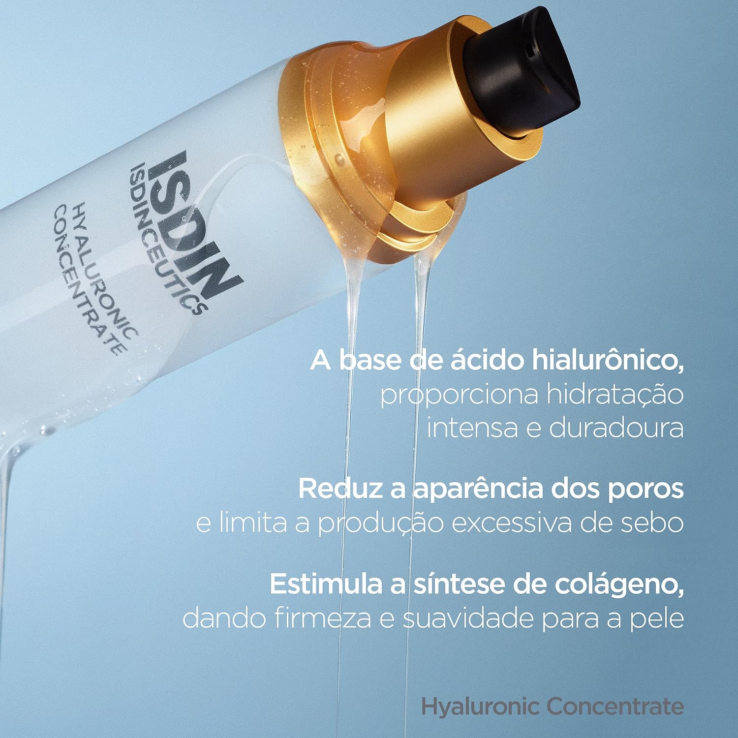 Destaca identificação do item, volume e acabamento da embalagem.