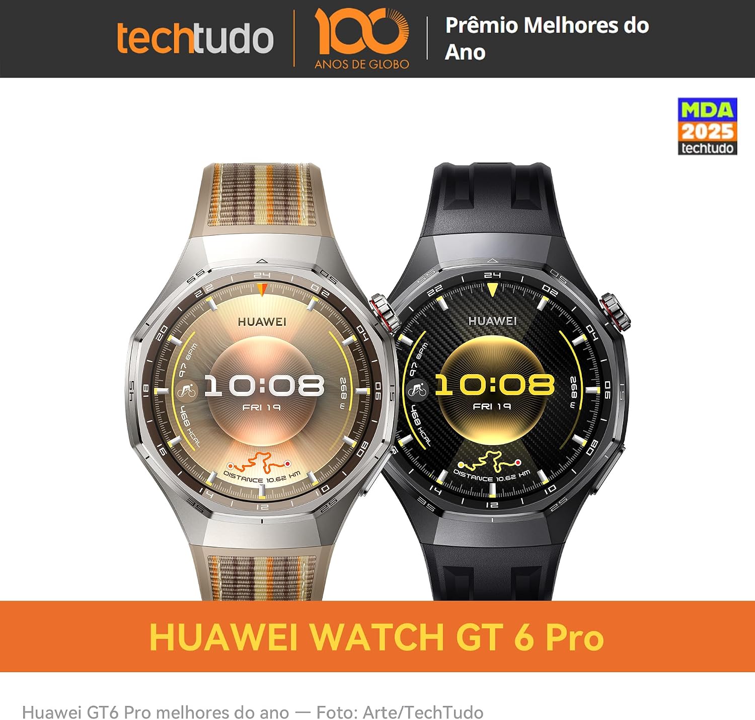 Destacar a tela, o tamanho do visor e a legibilidade do smartwatch.