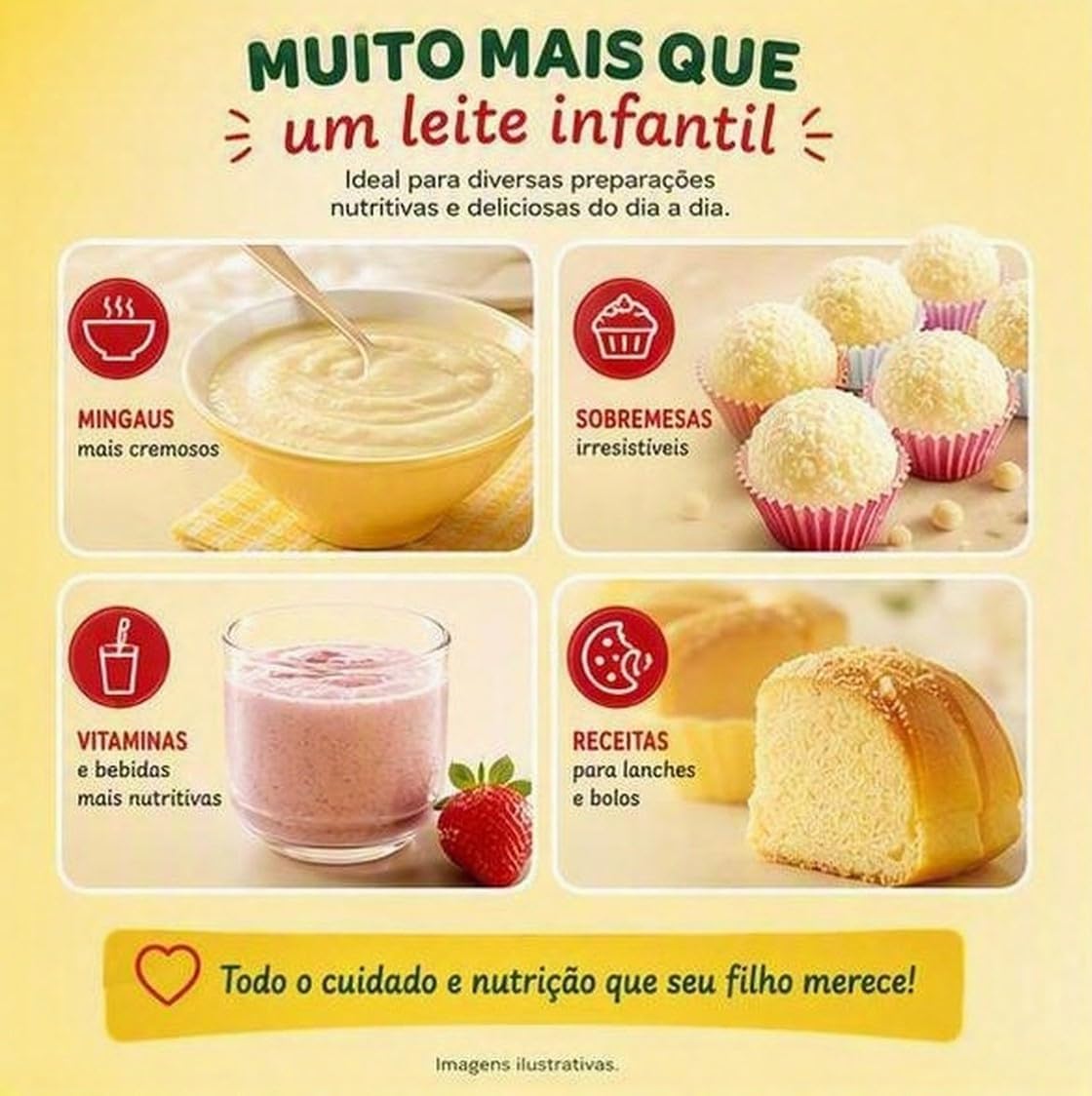 Ajuda a mostrar a embalagem física, tamanho percebido e apresentação geral do pote.