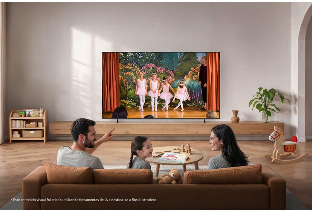 Serve para reforçar especificações como 4K, HDR, Bluetooth, HDMI ou processador.