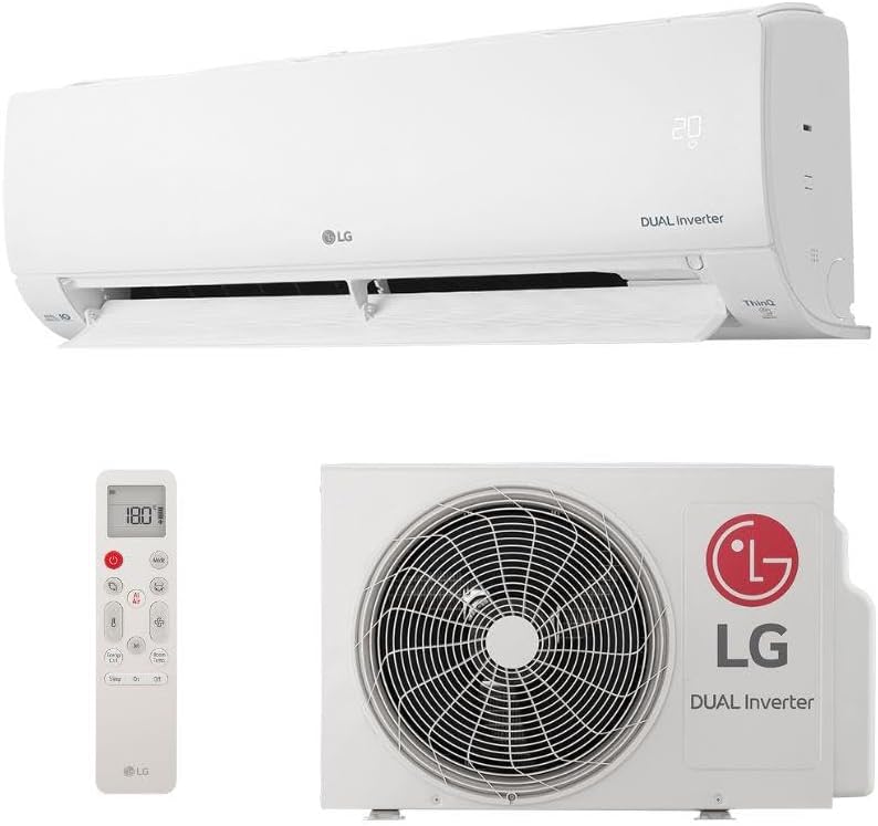 Ar-Condicionado Split Hw LG Dual Inverter +Ai Voice 12.000 Btus R-32 Só Frio 220V