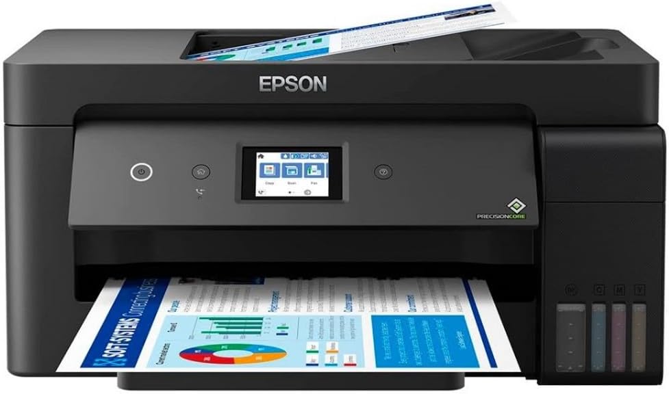 Impressora Multifuncional Epson Ecotank L14150 - Tanque de Tinta Colorida, Formato Até A3+ Wi-Fi, USB, Bivolt