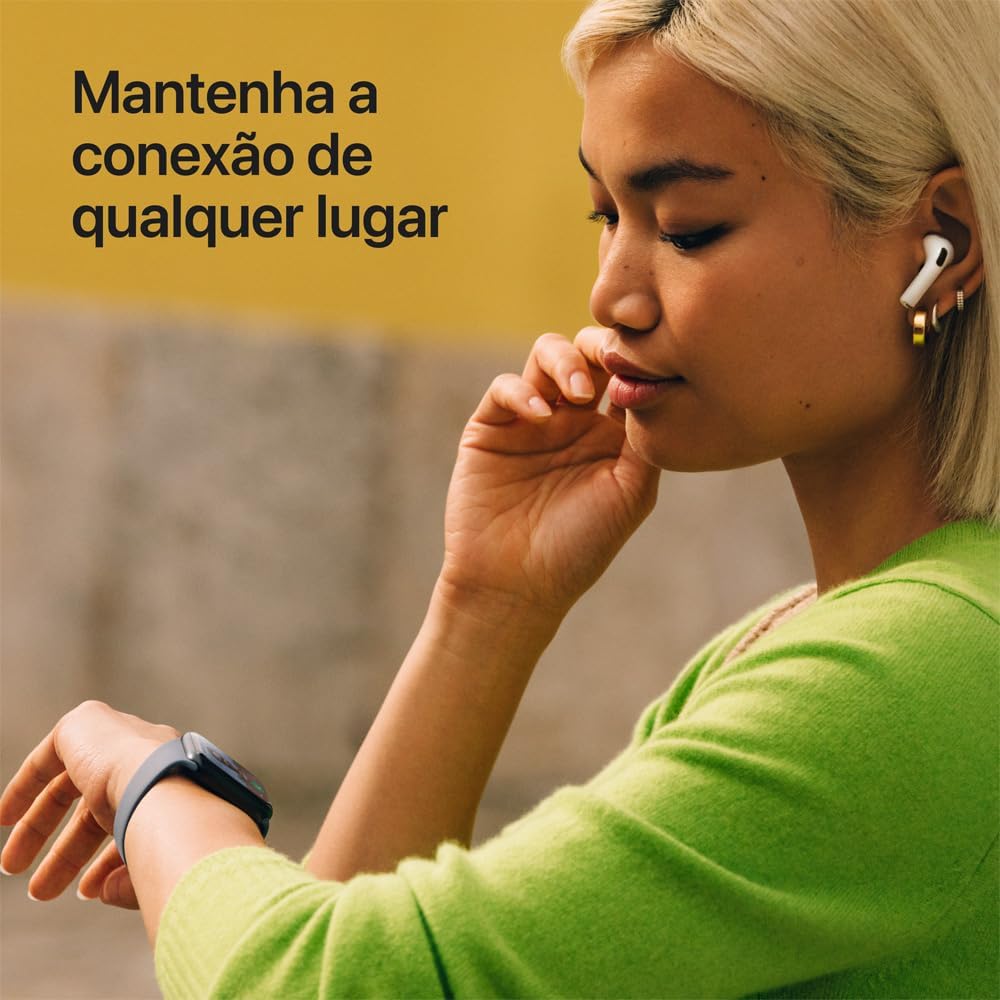 Serve para reforçar a qualidade visual da tela, o design do mostrador e a percepção de produto premium.